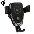 Car Air Outlet Bracket Wireless Charger Qi Standard Wireless Charger(Black) - Wireless Charger Holders by PMC TechLife | Online Shopping South Africa | PMC TechLife