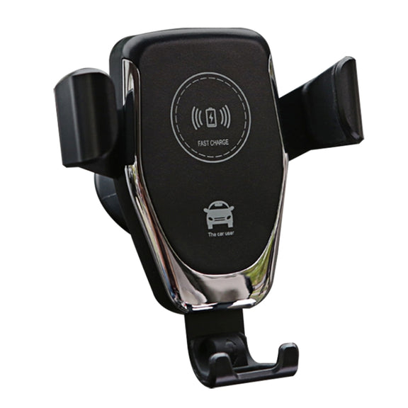 Car Air Outlet Bracket Wireless Charger Qi Standard Wireless Charger(Black)