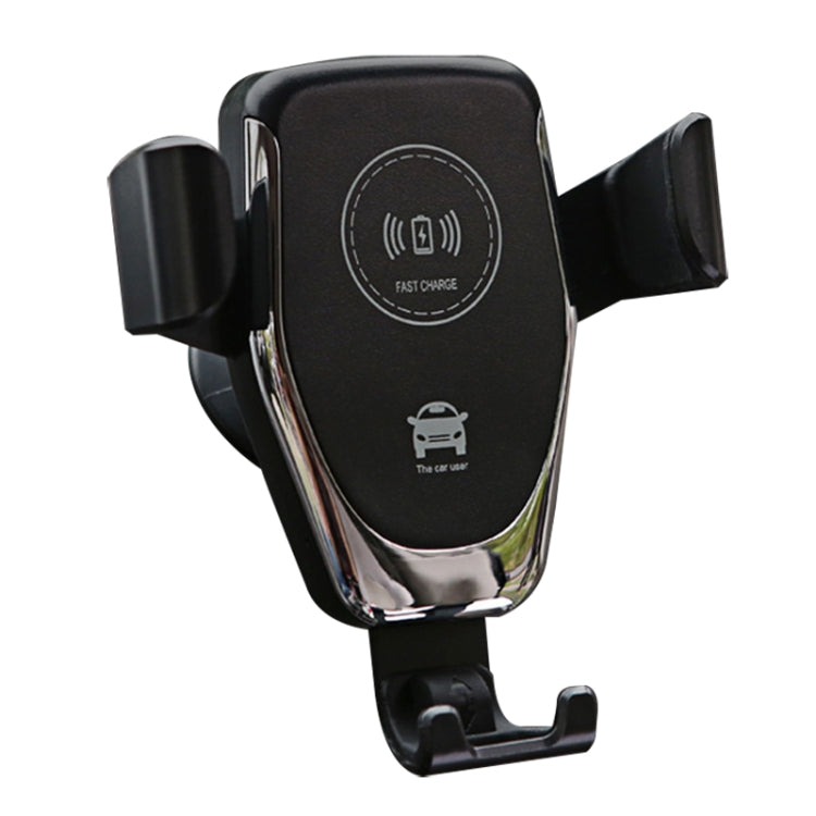 Car Air Outlet Bracket Wireless Charger Qi Standard Wireless Charger(Black)