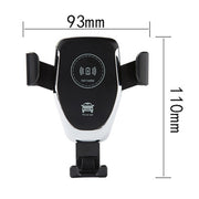 Car Air Outlet Bracket Wireless Charger Qi Standard Wireless Charger(White)