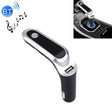 CARS7 Bluetooth Car Charger with Digital Display for Mobile Phone(Silver) - Car Charger by PMC TechLife | Online Shopping South Africa | PMC TechLife