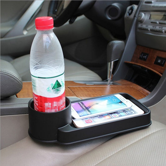 SHUNWEI SD-1511 Portable Vehicle MultifunctionCup Holder Cell Phone Holder, For iPhone, Galaxy, Huawei, Xiaomi, Sony, LG, HTC, Google and other Smartphones(Black) - Universal Car Holders by SHUNWEI | Online Shopping South Africa | PMC Jewellery | Buy Now Pay Later Mobicred