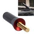 Carbon Fiber Aluminum Short Antenna Polished Universal Screws Base(Small Size)(Black) - Aerials by PMC TechLife | Online Shopping South Africa | PMC TechLife | Buy Now Pay Later Mobicred