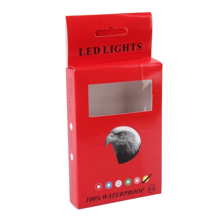 2 PCS 12V 3W  White Light Eagle Eyes LED Strobe Light For Motorcycle ���Wire Length: 90cm - Eagle Eye Lights by PMC TechLife | Online Shopping South Africa | PMC TechLife | Buy Now Pay Later Mobicred