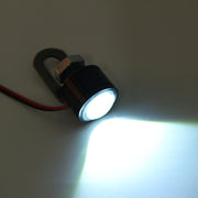 2 PCS 12V 3W  White Light Eagle Eyes LED Strobe Light For Motorcycle ���Wire Length: 90cm
