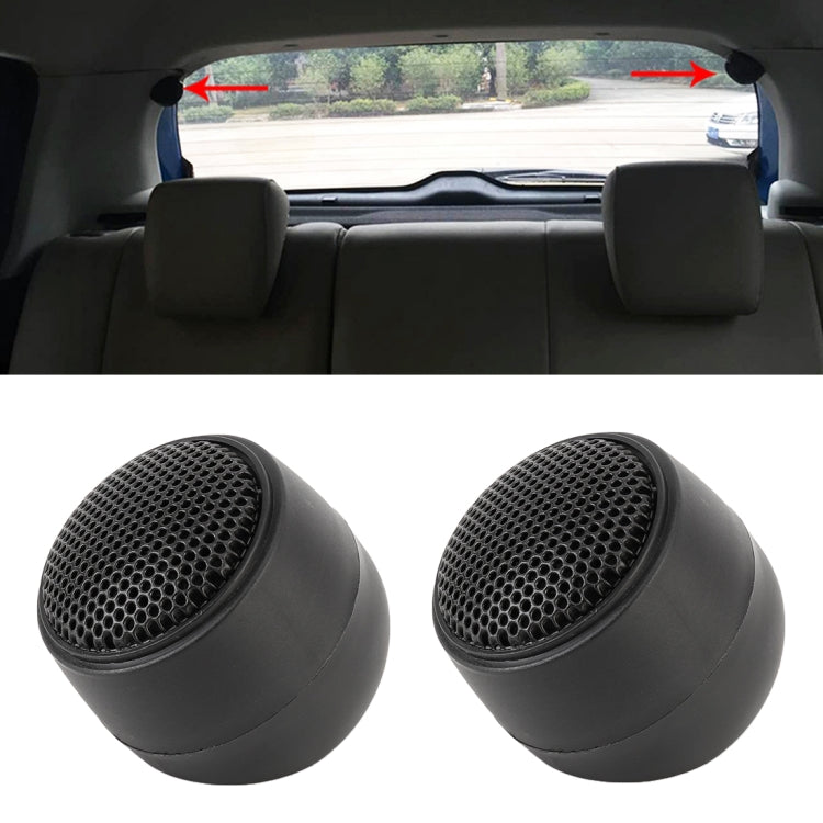 2 PCS T120 10W 98dB Car Dome Tweeter Audio Loudspeaker Treble Speaker - free shipping - PMC TechLife - Order now!