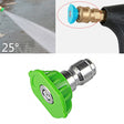 High Pressure Car Wash Gun Jet Nozzle Washer Accessories, Nozzle Angle: 25 Degree - free shipping - PMC TechLife - Order now!