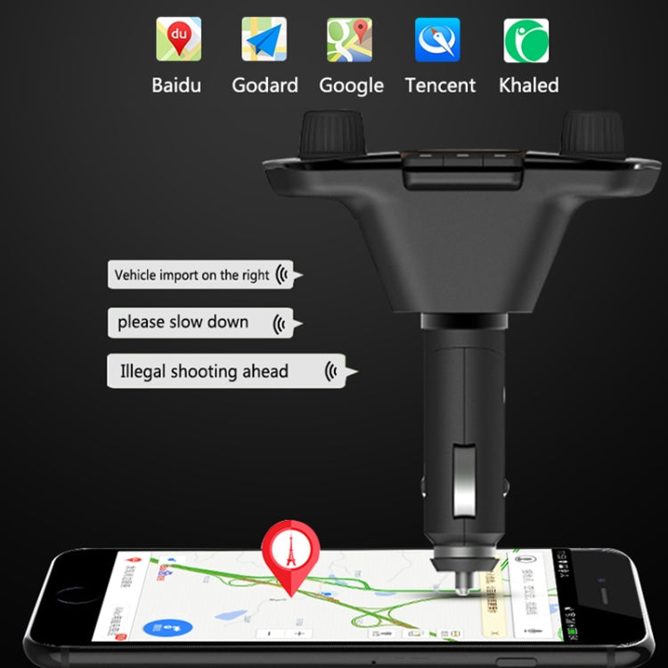 BT06 Dual USB Charging Smart Bluetooth 4.0 + EDR FM Transmitter MP3 Music Player Car Kit with 1.3 inch LED Screen, Support Bluetooth Call, TF Card & U Disk - free shipping - PMC TechLife - Order now!