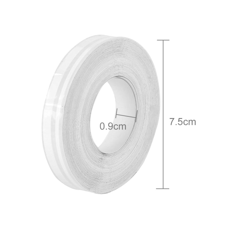 12mm �� 9.8m Car Self Adhesive Decorative Stripe Tape Line(White)