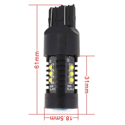 2 PCS MZ 10W 1080LM 5500K 7443 12 XB-D LED Car Reverse Lights T20 Tail Backup Lamps Car Tail Parking DRL Brake Parking Lights, DC 12-24V(White Light) - free shipping - PMC Jewellery - Order now!
