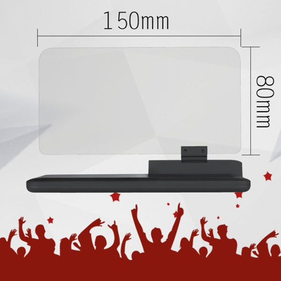 H6 Multi-function Car Smartphone Navigation Head Up Display Holder for 6 Inch Smartphone