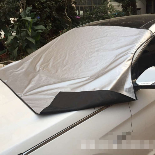 Magnetic Car Front Windshield Car Snow Block / Frost Block Cover Winter Car Snow Shield Cover Auto Front Windscreen / Rain / Frost / Sunshade Auto Snow Shield, Size: 210 x 120cm - free shipping - PMC Jewellery - Order now!