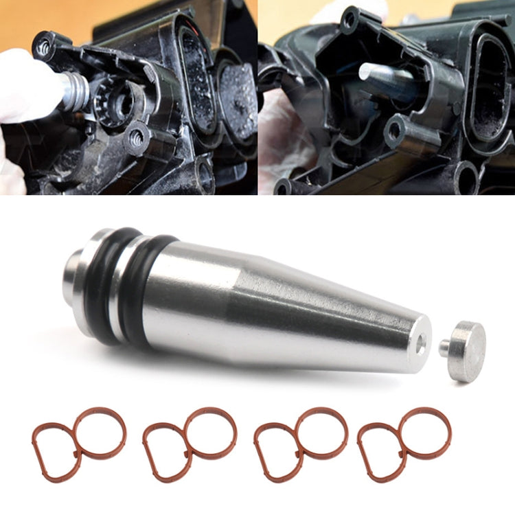 Swirl Flap Flaps Plug Blank Removal Replacement with Gaskets for BMW N47 2.0 D - Engine Fittings by PMC TechLife | Online Shopping South Africa | PMC TechLife