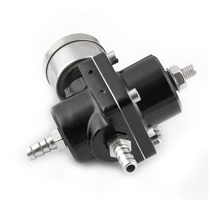 0-140PSI Universal Car Fuel Pressure Regulator with Gauge Adjustable Oil Pressure Regulator