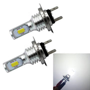 2 PCS H7 72W 1000LM 6000-6500K Super Bright White Light Car Fog LED Bulbs, DC 12-24V (White Light)