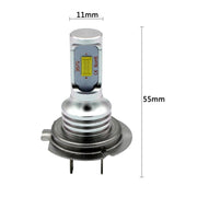 2 PCS H7 72W 1000LM 6000-6500K Super Bright White Light Car Fog LED Bulbs, DC 12-24V (White Light)