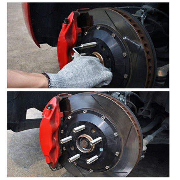 20 PCS 5cm Universal Car Modification Extended Wheels Stud Conversion M14x1.5 to M12x1.5 Screw Adapter LN032 LN033 LN044