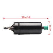 Car 140L/H High Flow In-Line Injection Fuel Pump External Electric Fuel Pump Flow 0580464038 for Mercedes-Benz / Renault / Peugeot / Opel / BMW / Citroen(Black)