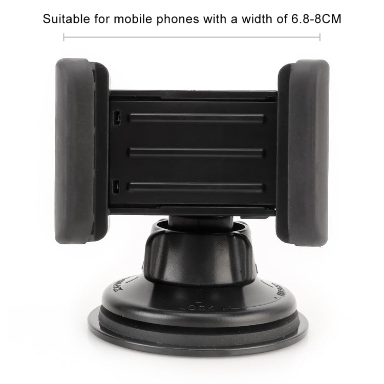 3R-1005 Universal Car Suction Cup Mount Bracket Phone Holder for 68-80mm Mobile Phone - free shipping - PMC TechLife - Order now!