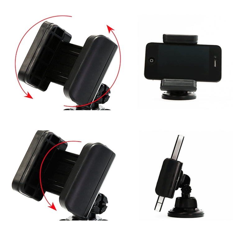 3R-1005 Universal Car Suction Cup Mount Bracket Phone Holder for 68-80mm Mobile Phone - free shipping - PMC TechLife - Order now!