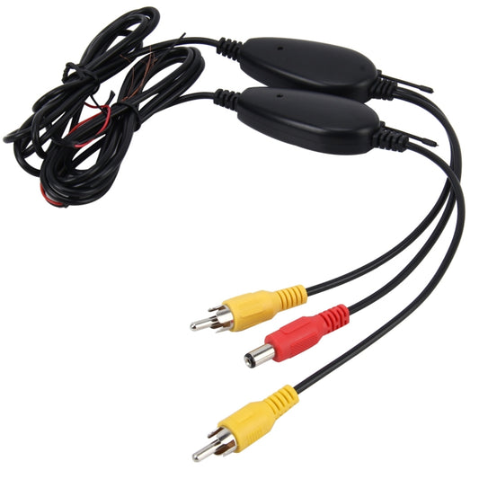 2 PCS 2370MHZ Transmit / Receive Frequency Portable Navigation Wireless Rear View System Wireless Video Transmitter Receiver for Car Rear View Backup Camera Car Back View Monitor System - free shipping - PMC Jewellery - Order now!