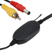 2 PCS 2370MHZ Transmit / Receive Frequency Portable Navigation Wireless Rear View System Wireless Video Transmitter Receiver for Car Rear View Backup Camera Car Back View Monitor System