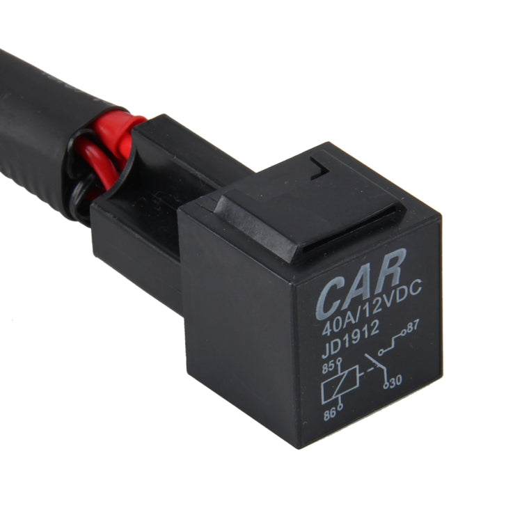 DC 12V 40A 9006 Bulb Strengthen Line Group HID Xenon Controller Cable Relay Wiring