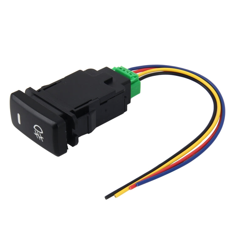 Car Fog Light Lamp Indicator 5 PIN On and Off Button Switch Control 4 Cable Auto Car Fog Light 5 Pin Switch On-Off Button Switch for Toyota, Large Size: 6*2.8*1.7cm(Yellow Light) - Car Switches by PMC TechLife | Online Shopping South Africa | PMC TechLife | Buy Now Pay Later Mobicred