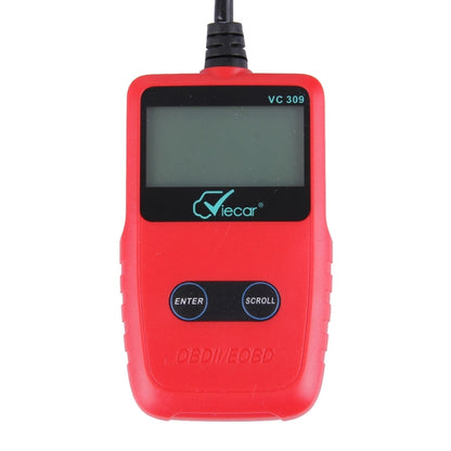 Viecar CV309 OBDII EOBD Car Diagnostic Tool Code Scanner Fault Reader(Red) - free shipping - PMC Jewellery - Order now!