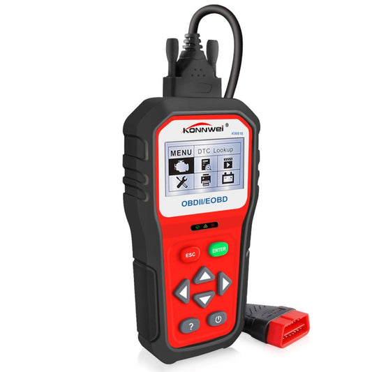 KONNWEI KW818 EOBD / OBDII Car Auto Diagnostic Scan Tools CAN Code Reader Scanner (Only for 12V Gasoline Car) - Code Readers & Scan Tools by KONNWEI | Online Shopping South Africa | PMC Jewellery | Buy Now Pay Later Mobicred