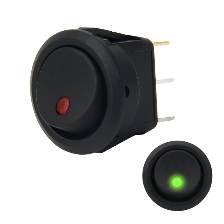 Car Switch 20 Amp 12 Volt Triple Plugs LED ON OFF Rocker Power Switch ...