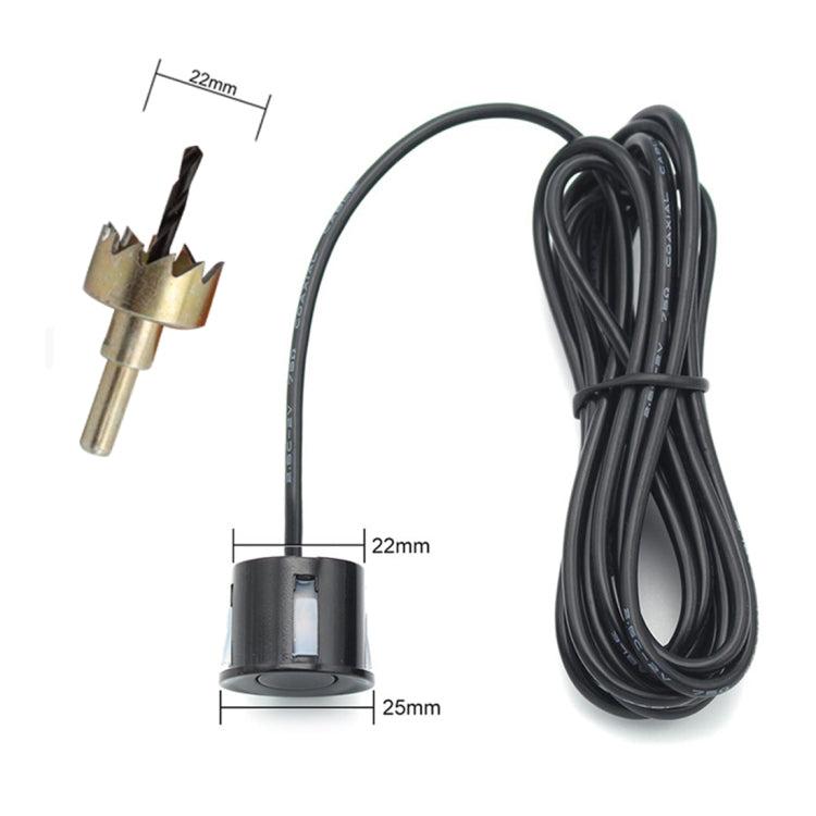 PZ-300-8 Car Parking Reversing Buzzer LED Monitor Parking Alarm Assistance System with 4*7m Front Sensors and 4*2.5m Rear Sensors - free shipping - PMC TechLife - Order now!