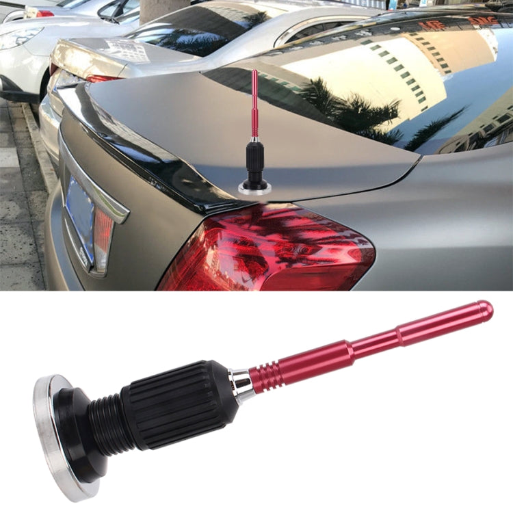 PS-5506 Universal Car Magnetic Roof Mount Base Radio AM/FM Aerial Amplified Antenna(Red) - free shipping - PMC TechLife - Order now!