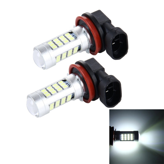 2 PCS H8/H11 10W 900LM 8000K 42 SMD-2835 LEDs Car Fog Lights, DC 12V(White Light) - free shipping - PMC Jewellery - Order now!