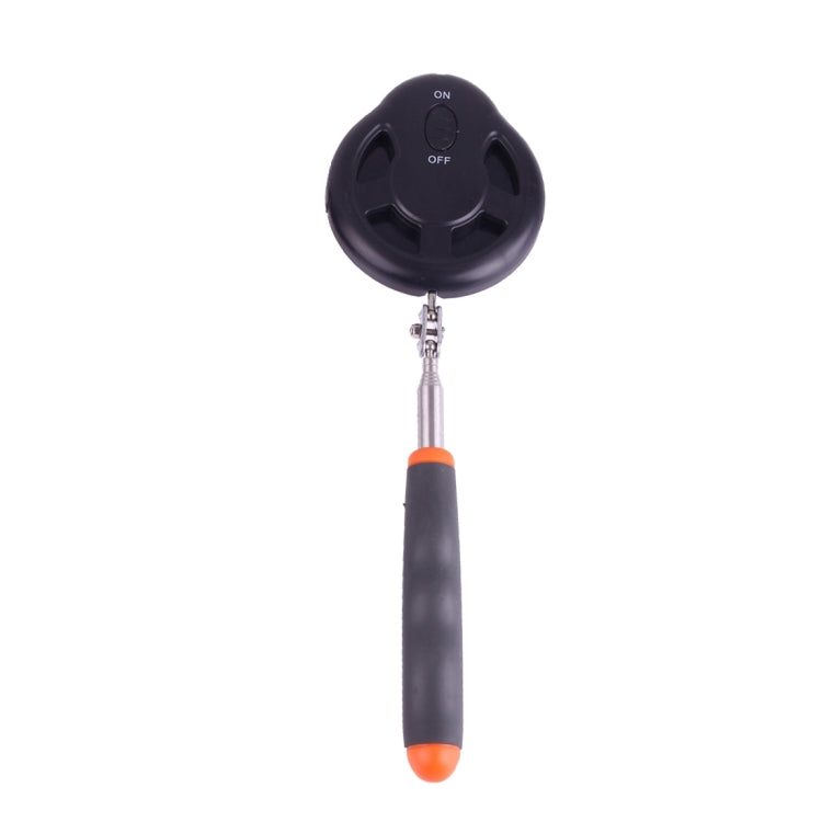 Retractable Vehicle Car Chassis Inspection Mirror with 3 PCS 5mm LED Lights, Mirror Diameter: 82mm, Max Expanding Length: 760mm - free shipping - PMC TechLife - Order now!
