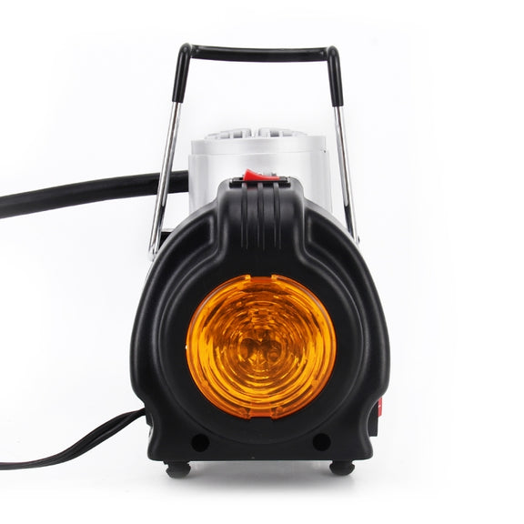 Portable 4X4 Heavy Duty Air Compressor 12V 150PSI 35LPM Pump Tire Inflatable Pump Car Tool with Working Light for Outdoor Emergency