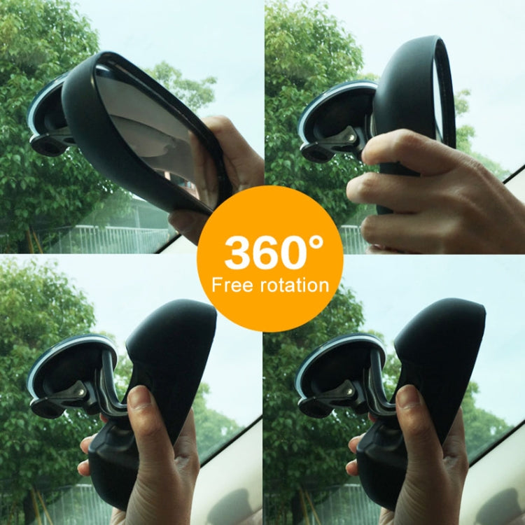 Car Auto 360 Degree Adjustable Suction Cup Rear View Mirror Baby Convex Mirror - Interior Mirrors by PMC TechLife | Online Shopping South Africa | PMC TechLife