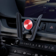 Universal Car Air Vent Mount Phone Holder Stand, Clip Width: 6-8.5cm, For iPhone, Galaxy, Sony, Lenovo, HTC, Huawei and other Smartphones (Red)