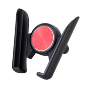 Universal Car Air Vent Mount Phone Holder Stand, Clip Width: 6-8.5cm, For iPhone, Galaxy, Sony, Lenovo, HTC, Huawei and other Smartphones (Red)