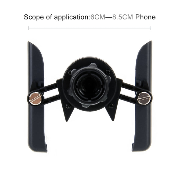 Universal Car Air Vent Mount Phone Holder Stand, Clip Width: 6-8.5cm, For iPhone, Galaxy, Sony, Lenovo, HTC, Huawei and other Smartphones (Red)