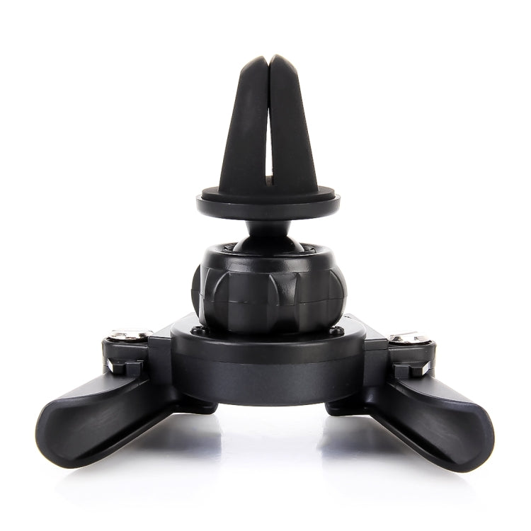 Universal Car Air Vent Mount Phone Holder Stand, Clip Width: 6-8.5cm, For iPhone, Galaxy, Sony, Lenovo, HTC, Huawei and other Smartphones (Red)
