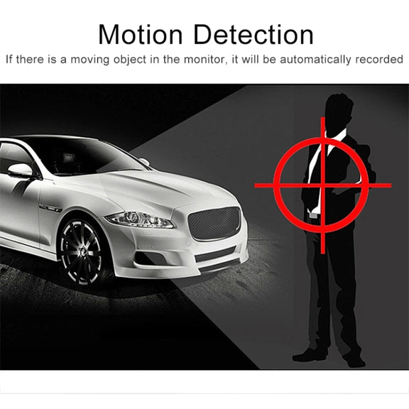 K6000 2.3 inch 140 Degrees Wide Angle Full HD 720P Video Car DVR, Support TF Card (32GB Max) / Motion Detection, with 2 Night Vision Fill Lights