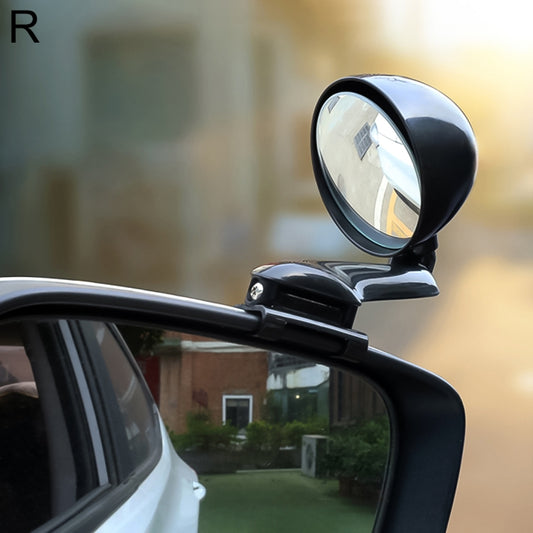 3R-095 Auxiliary Rear View Mirror Car Adjustable Blind Spot Mirror Wide Angle Auxiliary Rear View Side Mirror for Right Mirror(Black) - Convex Mirror & Accessories by 3R | Online Shopping South Africa | PMC Jewellery | Buy Now Pay Later Mobicred