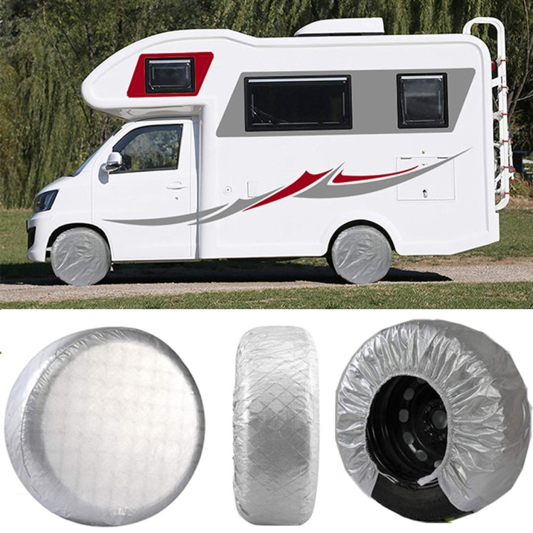 4 PCS Car Auto Wheel Tire Covers, Suitable for The Tire up to 29 inch - free shipping - PMC Jewellery - Order now!
