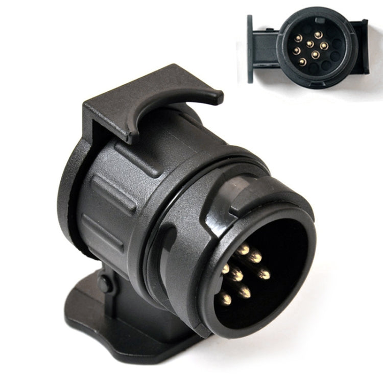 12V 13Pin to 7Pin Car Plug Socket Wiring Connector Adapter Car Plug Socket for Trailer / Truck / Bus, European Car - free shipping - PMC TechLife - Order now!