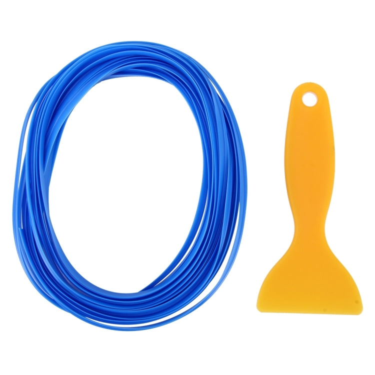 5m Flexible Trim For DIY Automobile Car Interior Moulding Trim Decorative Line Strip with Film Scraper(Blue) - free shipping - PMC TechLife - Order now!