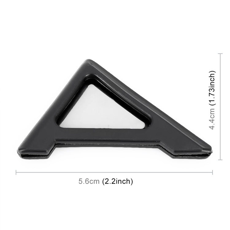 Universal Car Body Silicone Anti-collision Sticker Door corner Protector(Black)