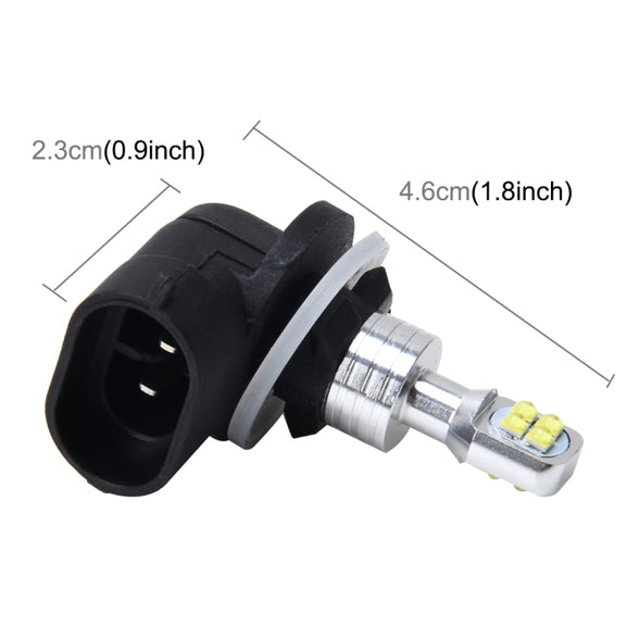 2pcs 881 40W 800 LM 6000K 8 LEDs Car Fog Light, DC 12V(White Light)