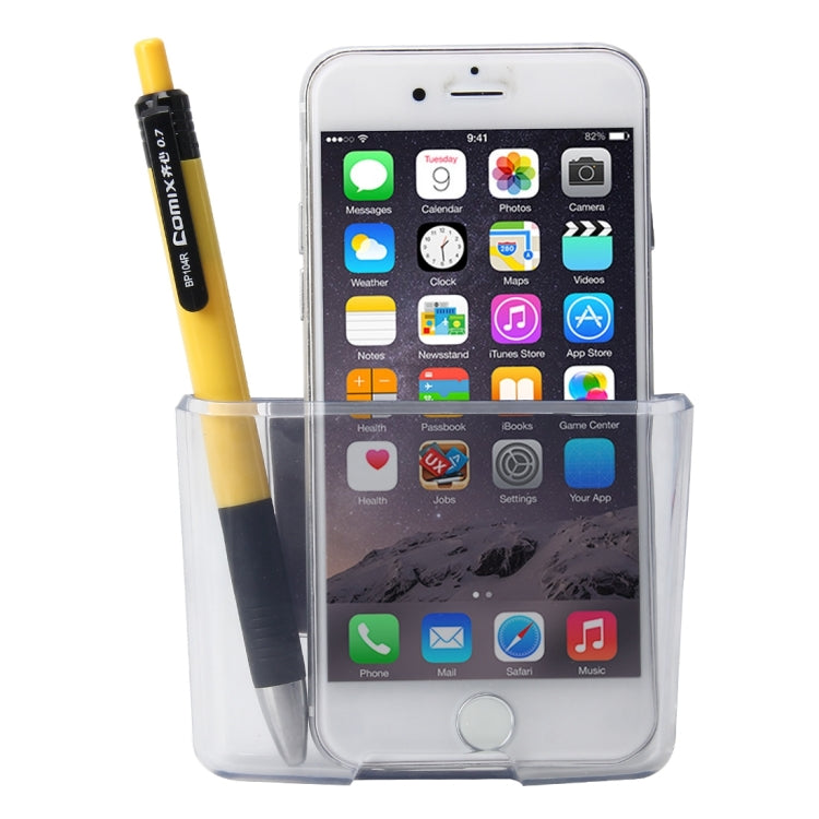 SHUNWEI Car Storage Bag Car Storage Box Bonded Phone Holder Transparent Mobile Phone Box - Stowing Tidying by SHUNWEI | Online Shopping South Africa | PMC Jewellery | Buy Now Pay Later Mobicred