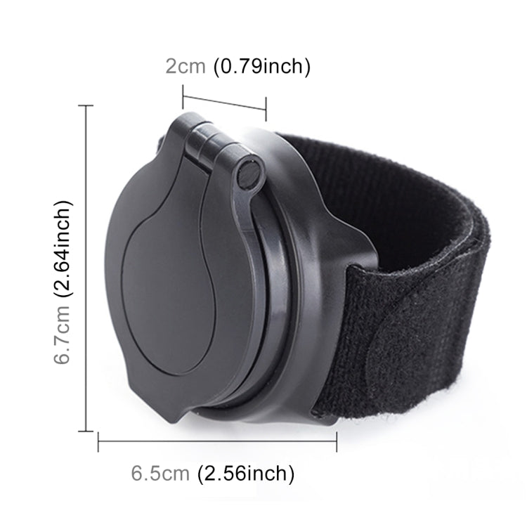 Bicycle 360 Degree Back Mirror Arm Wrist Strap Rear View Mirror - View Mirrors by PMC TechLife | Online Shopping South Africa | PMC TechLife